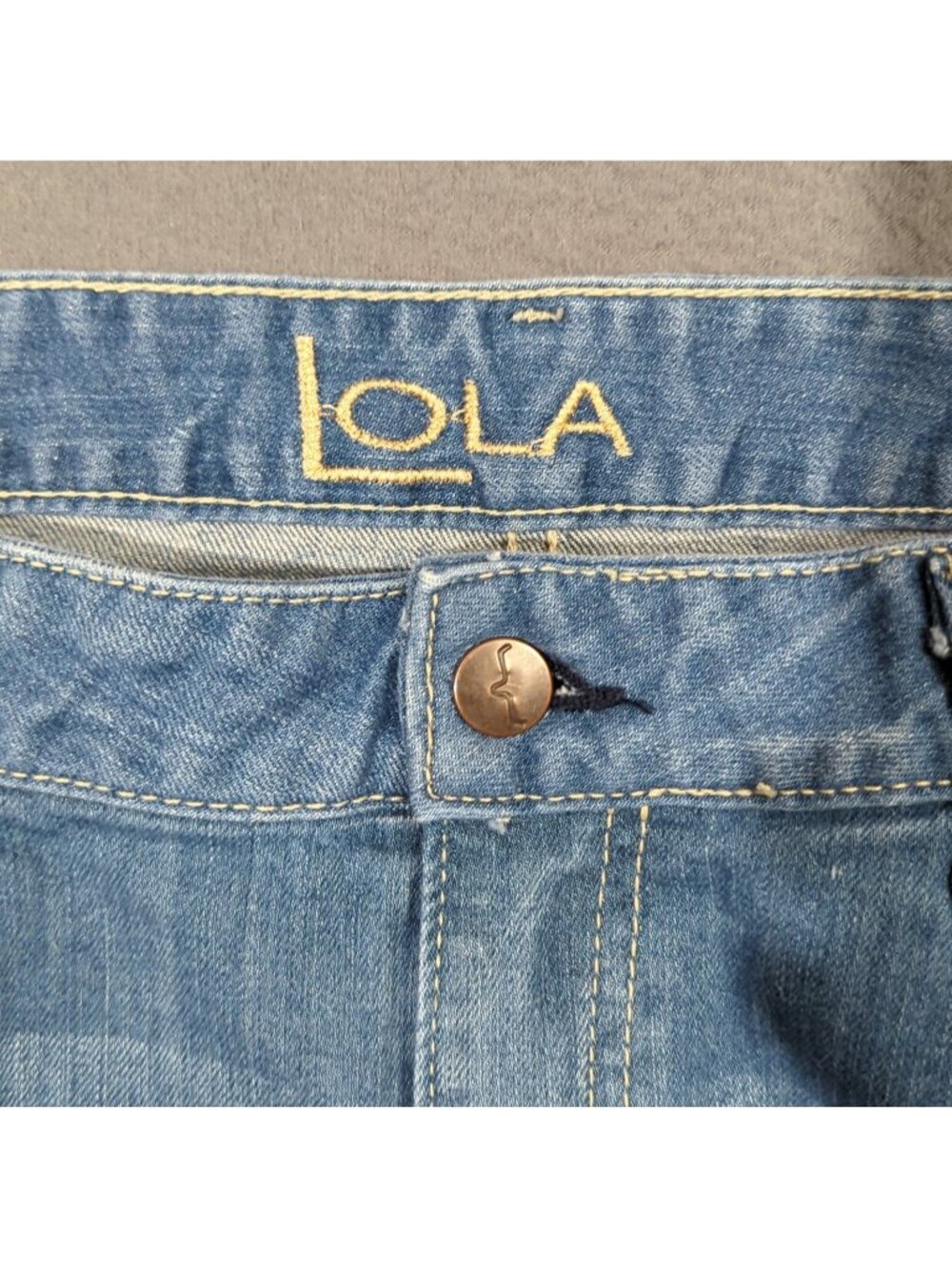 Kimes Ranch Jeans Women's 12x36 Blue Lola Trouser Flare Leg Western USA Made